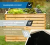 Westmann Asket L, houten verhoogd plantenbak voor de tuin, Productafbeelding-voorbeeld 2
