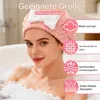 4er-Pack Haarhandtücher zum Trocknen nasser Haare, Produktbild-Vorschau 3