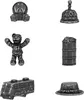 A collection of game tokens on a white background. Produktbild-Vorschau