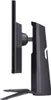 Side view of a black LG gaming monitor on a stand. Podgląd zdjęcia produktu