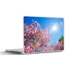 MuchoWow® Laptop Aufkleber Sticker Cover Sakura - Blumen - Produktbild-Vorschau 1