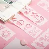 Multifunkčné kresliace šablóny Rovné a vlnité čiary Náhľad obrázku produktu 10