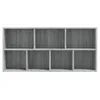 vidaXL Bibliothèque Gris Sonoma 50x25x106 cm Voir les images du produit 11