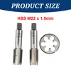 Hss Gewindebohrer M22 X 1,5 Mm, 3 Stück, Rechtsgewinde, Produktbild-Vorschau 5