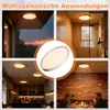 XINZI 48W LED Deckenleuchte Feuchtraumleuchte Ø28,5cm Produktbild-Vorschau 5