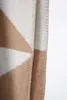 Wohndecke 160x200 cm Beige-Braun-Weiß gemustert, Produktbild-Vorschau 4