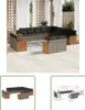 The Living Store 13-tlg. Garten-Sofagarnitur mit Kissen Produktbild-Vorschau 1