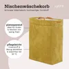 Lycce Wäschekorb Cord – faltbar, waschbar & perfekt für Produktbild-Vorschau 2