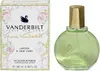 A perfume bottle and its packaging are displayed side-by-side against a white background. Voir les images du produit