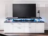 trendteam Media Mediatype Mood Weiß Melamin 180 x 66 x 47 Produktbild-Vorschau 11