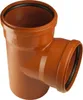 PP-T-Stück 110x110/87,5 SN8 für externe Abwasserleitungen Produktbild-Vorschau 1