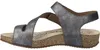 JOSEF SEIBEL Tonga 25 | Sandale für Damen | Grau Produktbild-Vorschau 3