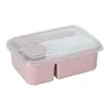 Lunchbox Kunststoff 2-Fächer ca. 1,8 L – Brotdose mit Produktbild-Vorschau 1