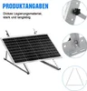 4x Supporto fotovoltaico 114 cm Fissaggio per pannelli Anteprima dell’immagine prodotto 6