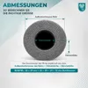 Scorprotect® PE Rohrisolierung selbstklebend 1 m ganzer Produktbild-Vorschau 2