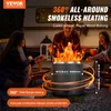 People are gathered around a smokeless fire pit, roasting marshmallows. Anteprima dell’immagine prodotto