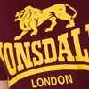 T-shirt uomo regular fit LOGO Vintage Oxblood M Lonsdale Anteprima dell’immagine prodotto 5