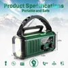 Zimilo Notfallradio mit 10000mAh Powerbank, 3 Lademethoden: Produktbild-Vorschau 3