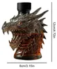300 ml Whiskyflasche Dekanter Wolfskopfform Weinflasche aus Produktbild-Vorschau 7