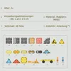 Magnetisches Konstruktionsset »Baustelle«, 38-tlg. mit Produktbild-Vorschau 9