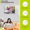 ARTland Leinwandbild Apfelblüten Größe: 40x30 cm Produktbild-Vorschau 2