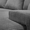 FurMeb24 ECKSOFA LAVANO U-form 348 x 188 cm HELLGRAU - mit Produktbild-Vorschau 6