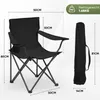 SUNULA 2er Set Campingstuhl Faltbar bis 100 kg, Faltstuhl Produktbild-Vorschau 7