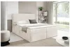 MEBLINI Boxspringbett mit Bettkasten - 180x220 - H3/Creme Produktbild-Vorschau 1