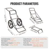 Chariot à gibier VEVOR, chariot à gibier pliable 227 kg, Voir les images du produit 7