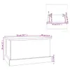 vidaXL Truhlica betónová sivá 50x30x28 cm odvodený výrobok Náhľad obrázku produktu 8