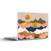 MuchoWow® Laptop Aufkleber Sticker Cover Pastell - Gold - Produktbild-Vorschau 1