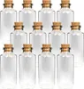 Mini sklenené fľaštičky so zátkou 30 ml ( balenie 18 ) - Náhľad obrázku produktu 3