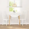 A dining set with two chairs and a table in front of a window. Anteprima dell’immagine prodotto