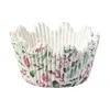 Backförmchen 50x38mm 40er Rosen rosa grün, Produktbild-Vorschau 2