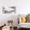 ARTland Poster weiße Orchideen auf Ornamenten Größe: 40x20 Produktbild-Vorschau 5
