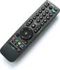 A black remote control is shown against a white background. Voir les images du produit