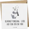 Mr. & Mrs. Panda doppelkarte Klarinette Liebe  - Weiß - Produktbild-Vorschau 1