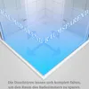 Duschabtrennung 90x80cm Höhe: 195cm Nano Glas Dusche Produktbild-Vorschau 3
