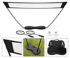 Trizand 25515 Badminton-Set, Netz, Schläger, Bälle Produktbild-Vorschau 11