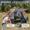 Sekey Kuppelzelt 4 Personen mit Vorzelt & Markise, Pop Up Produktbild-Vorschau 7