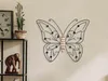 FURNLUX Wandkunst Schmetterling Braun 40cm / Hauptfarbe: Produktbild-Vorschau 5