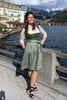 Edelnice Midi Dirndl Anni Leinen 42 Produktbild-Vorschau 3