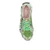 LAURA VITA Sneaker Burton 47 vert Leder grünmulti gelöchert Produktbild-Vorschau 3