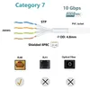 Elfcam Cat 7 Patchkabel 8 m Weiß, RJ45 Netzwerkkabel Rund Produktbild-Vorschau 2