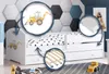 Łożko dziecięce LUK z szufladą i barierką 160x80 Żółta Podgląd zdjęcia produktu 3