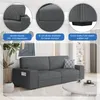 Yaheetech 3-Sitzer Sofa 212×81 cm Polstersofa aus Cordstoff Produktbild-Vorschau 6
