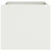 vidaXL Pflanzkübel 2 Stk. Weiß 32x30x29 cm Stahl Produktbild-Vorschau 5