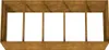 zvýšená posteľ vidaXL 200x80x80 cm Corten Steel Náhľad obrázku produktu 4