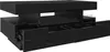 MODFU Table Basse Noire avec Rangement Intégré et Tiroirs - Voir les images du produit 5