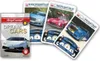 A box of "Dream Cars" Mega Trumpf cards with several cards fanned out behind it. Produktbild-Vorschau